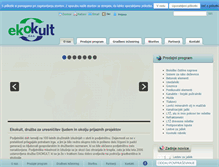 Tablet Screenshot of ekokult.com
